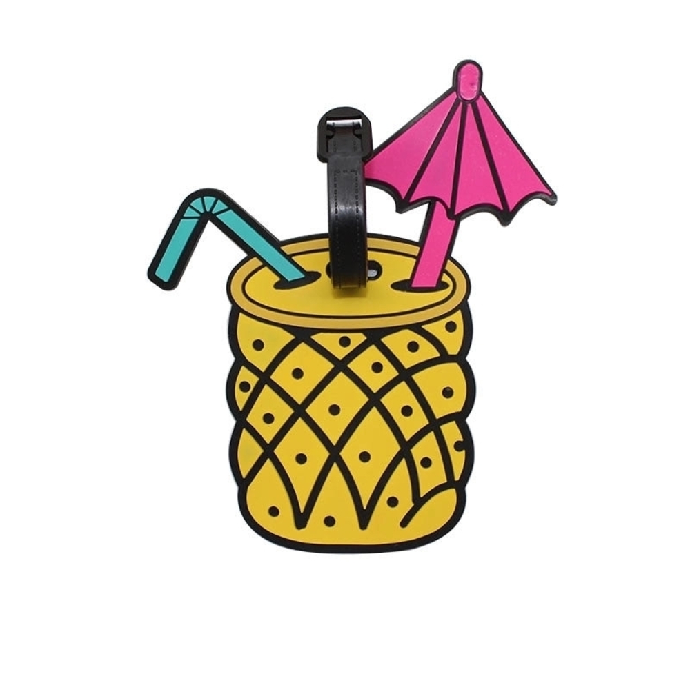 Pineapple Drink Luggage Tag